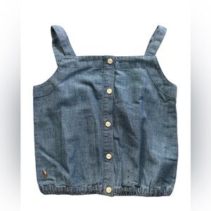 Girls Polo Ralph Lauren Denim top